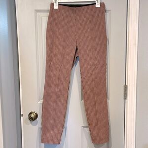 A New Day Women’s size 4 Burnt Orange Plaid pants